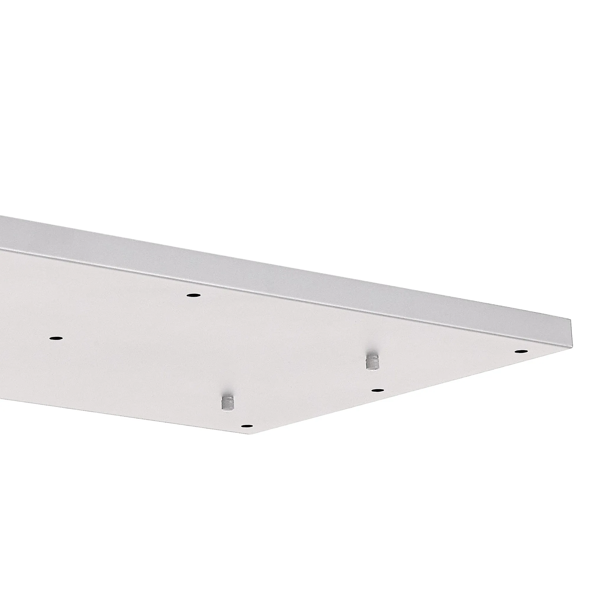 Hayes 12 Hole 1100mm x 400mm Linear Rectangle Ceiling Plate White D0889WH  Deco Hayes White